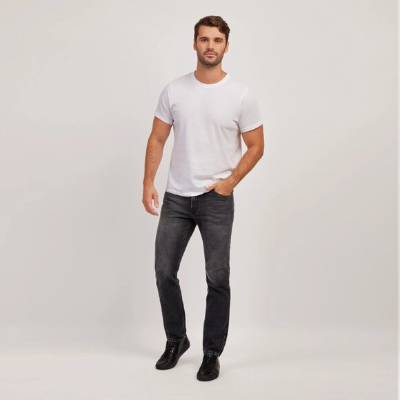 $139 NEW Mott & Bow Allen Slim Dark Gray 31x32 AG Tellis Mugsy Stone Stretch - Picture 4 of 5